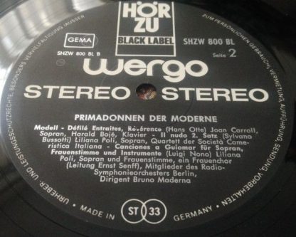 Hör Zu Black Label SHZW 800 BL - Primadonnen Der Moderne - Image 4