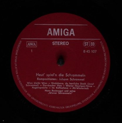 Amiga 8 45 107 - Hans RecknagelUnd Seine Die Wiener Schrammeln - - Image 3