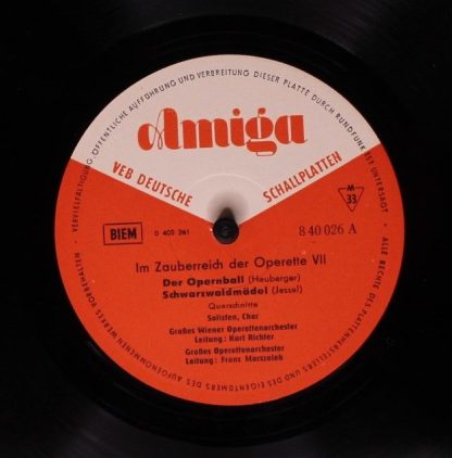 Amiga 8 40 026 - Various - Im Zauberreich Der Operette 7 - Image 3