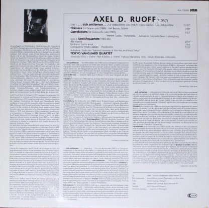 AULOS AUL 53 600 - Axel D. Ruoff, Tokyo Vanguard Quartet - ...Si - Image 2