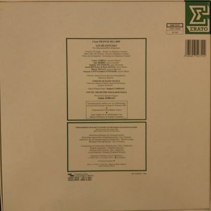 Erato NUM 75275 - Les Béatitudes - Image 3