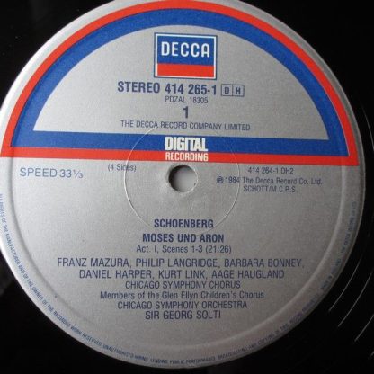 DECCA 414 264-1 - Moses Und Aron - Image 5