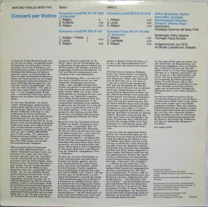 Eterna 8 26 495 - Concerti Per Violino - Image 2