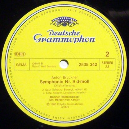 Deutsche Grammophon 2535 342 - Symphonie Nr. 9 - Image 3
