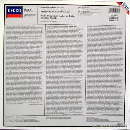 London Records 417 093-1 - Symphony No. 3 - Image 2
