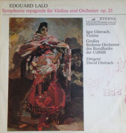 Eterna 8 26 213 - Spanish Symphony For Violin And Orchestra op.