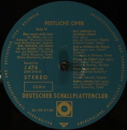 Deutscher Schallplattenclub J 469 - Festliche Oper - Image 14