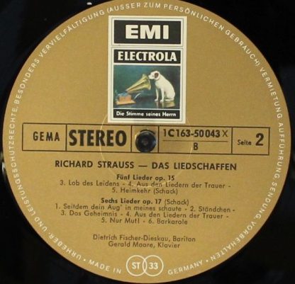 EMI C 163-50043/51 - Das Liedschaffen - Image 3