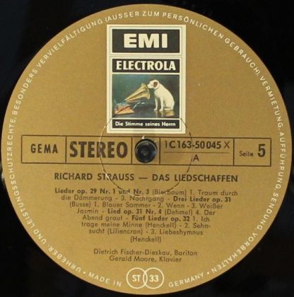 EMI C 163-50043/51 - Das Liedschaffen - Image 6