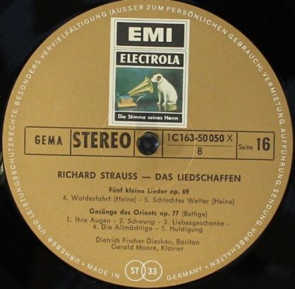 EMI C 163-50043/51 - Das Liedschaffen - Image 17