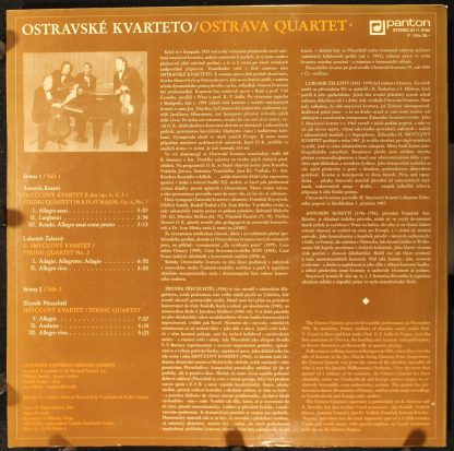 Panton 8111 0164 - Ostravské Kvarteto / Ostrava Quartet - Image 2