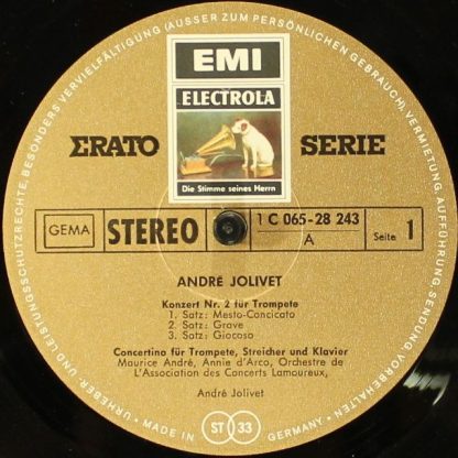EMI 1C 065-28 243 - Konzert Nr. 2 Für Trompete / Concertino Für - Image 3