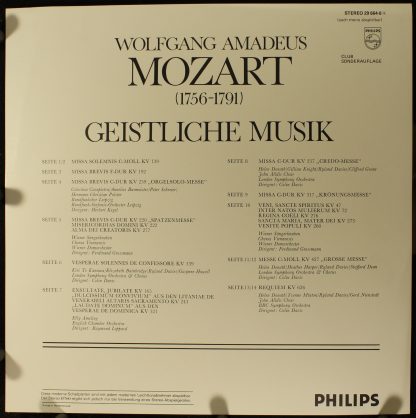Philips 29 664-0 - Geistliche Musik - Image 2