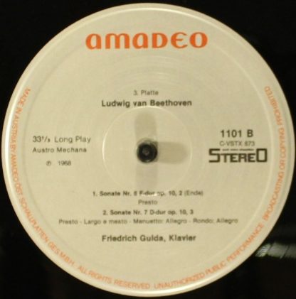 Amadeo AVRS 1101 - Sämtliche Klaviersonaten -Les 32 Sonates Pour - Image 6