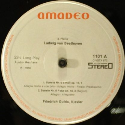 Amadeo AVRS 1101 - Sämtliche Klaviersonaten -Les 32 Sonates Pour - Image 8