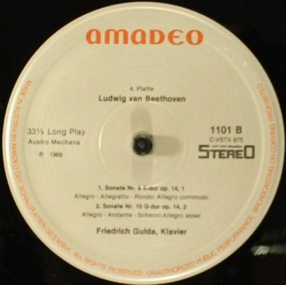 Amadeo AVRS 1101 - Sämtliche Klaviersonaten -Les 32 Sonates Pour - Image 10