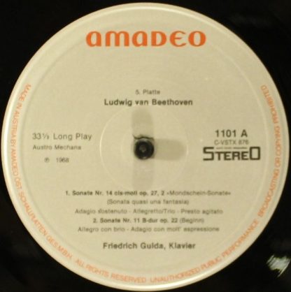 Amadeo AVRS 1101 - Sämtliche Klaviersonaten -Les 32 Sonates Pour - Image 11