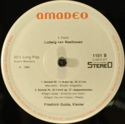 Amadeo AVRS 1101 - Sämtliche Klaviersonaten -Les 32 Sonates Pour - Image 12