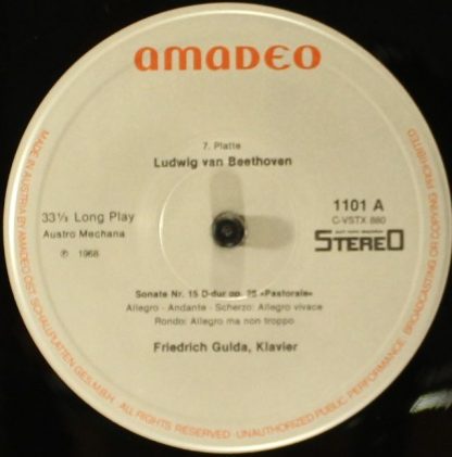 Amadeo AVRS 1101 - Sämtliche Klaviersonaten -Les 32 Sonates Pour - Image 16
