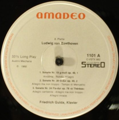 Amadeo AVRS 1101 - Sämtliche Klaviersonaten -Les 32 Sonates Pour - Image 17