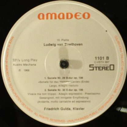 Amadeo AVRS 1101 - Sämtliche Klaviersonaten -Les 32 Sonates Pour - Image 20