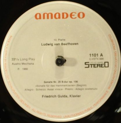 Amadeo AVRS 1101 - Sämtliche Klaviersonaten -Les 32 Sonates Pour - Image 21