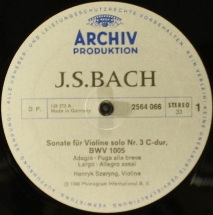 Archiv Produktion 2722 012 - Kammermusik I / Chamber Music I / M - Image 9