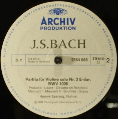 Archiv Produktion 2722 012 - Kammermusik I / Chamber Music I / M - Image 10