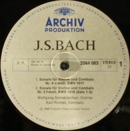 Archiv Produktion 2722 012 - Kammermusik I / Chamber Music I / M - Image 15