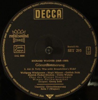 DECCA SET 292-7 - Götterdämmerung - Image 9
