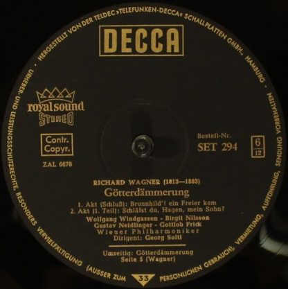 DECCA SET 292-7 - Götterdämmerung - Image 11