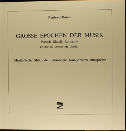 CBS Special Products LSP 14605 - Große Epochen Der Musik / Baroc - Image 16