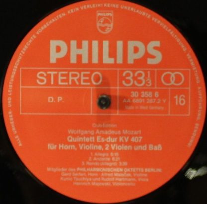 Philips 30 343 8 - Mozart-Edition 6 / 7 - Kammermusik Mit Klavie - Image 26