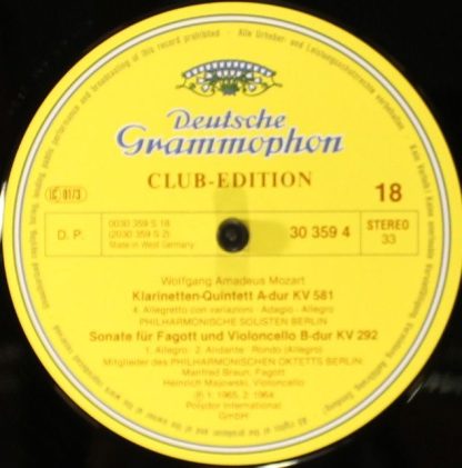 Philips 30 343 8 - Mozart-Edition 6 / 7 - Kammermusik Mit Klavie - Image 28