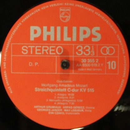 Philips 30 343 8 - Mozart-Edition 6 / 7 - Kammermusik Mit Klavie - Image 5