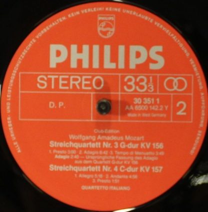 Philips 30 343 8 - Mozart-Edition 6 / 7 - Kammermusik Mit Klavie - Image 13