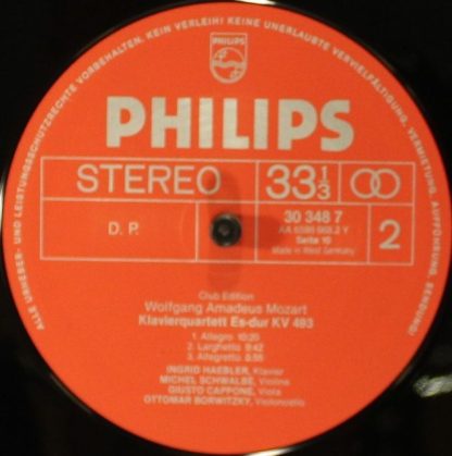 Philips 30 343 8 - Mozart-Edition 6 / 7 - Kammermusik Mit Klavie - Image 22