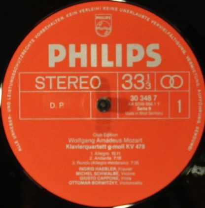 Philips 30 343 8 - Mozart-Edition 6 / 7 - Kammermusik Mit Klavie - Image 23