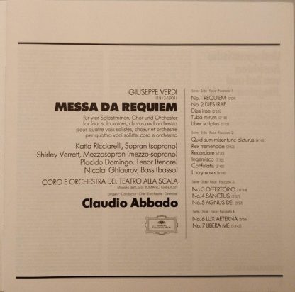 Deutsche Grammophon 2707 120 - Requiem - Image 9