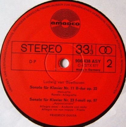 Amadeo 906 434/444 ASY - Beethoven Sämtliche Klaviersonaten - Image 11