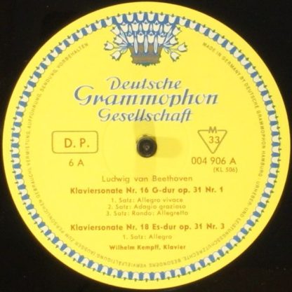 Deutsche Grammophon 004 901-911 - The Complete Piano-Sonatas - Image 10