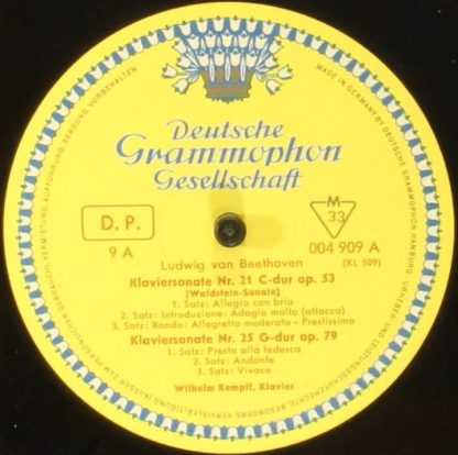 Deutsche Grammophon 004 901-911 - The Complete Piano-Sonatas - Image 16