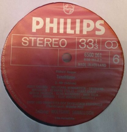 Philips 6747 249 - Tannhäuser (Und Der Sängerkrieg Auf Der Wartb - Image 23