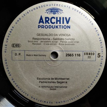 Archiv Produktion 2723 062 - Responsoria - Image 7