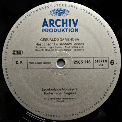 Archiv Produktion 2723 062 - Responsoria - Image 8