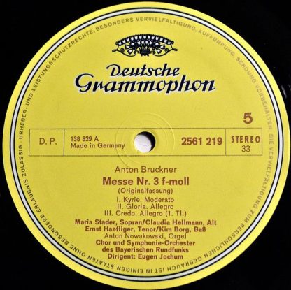 Deutsche Grammophon 2720 054 - Geistliche Chorwerke • Messen • M - Image 6