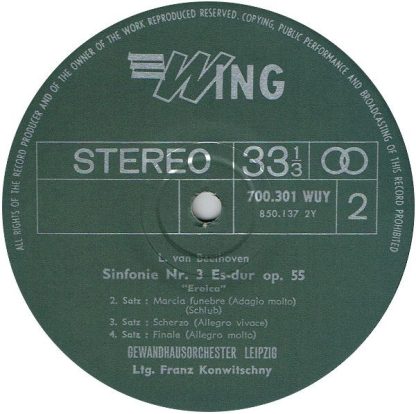 Wing Records 96 600 SAE - 9 Sinfonien - Image 6