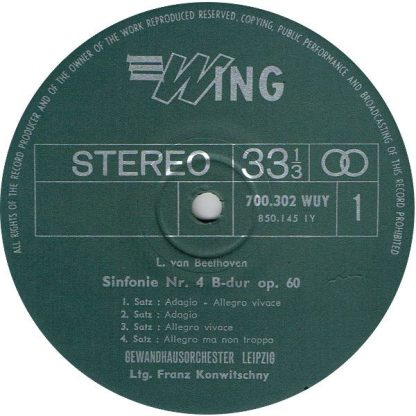 Wing Records 96 600 SAE - 9 Sinfonien - Image 7