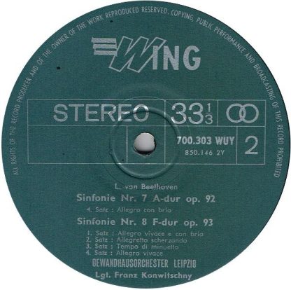 Wing Records 96 600 SAE - 9 Sinfonien - Image 10