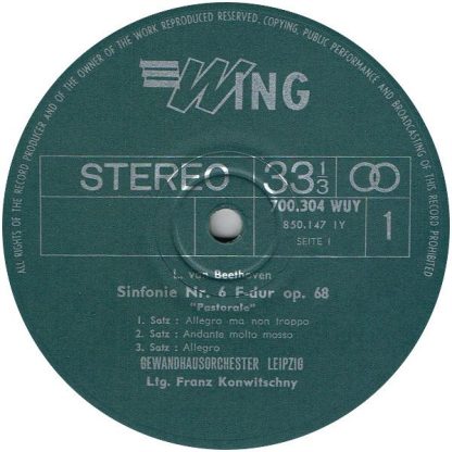 Wing Records 96 600 SAE - 9 Sinfonien - Image 11